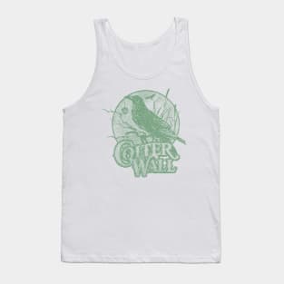 COLTER WAL PAPER//Green solid style Tank Top